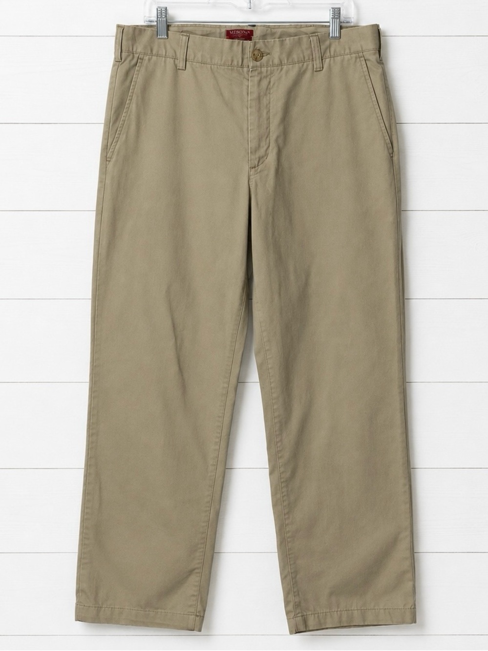 Merona Ultimate Khaki Men’s 36x34 Classic Fit Chino Pants Khaki